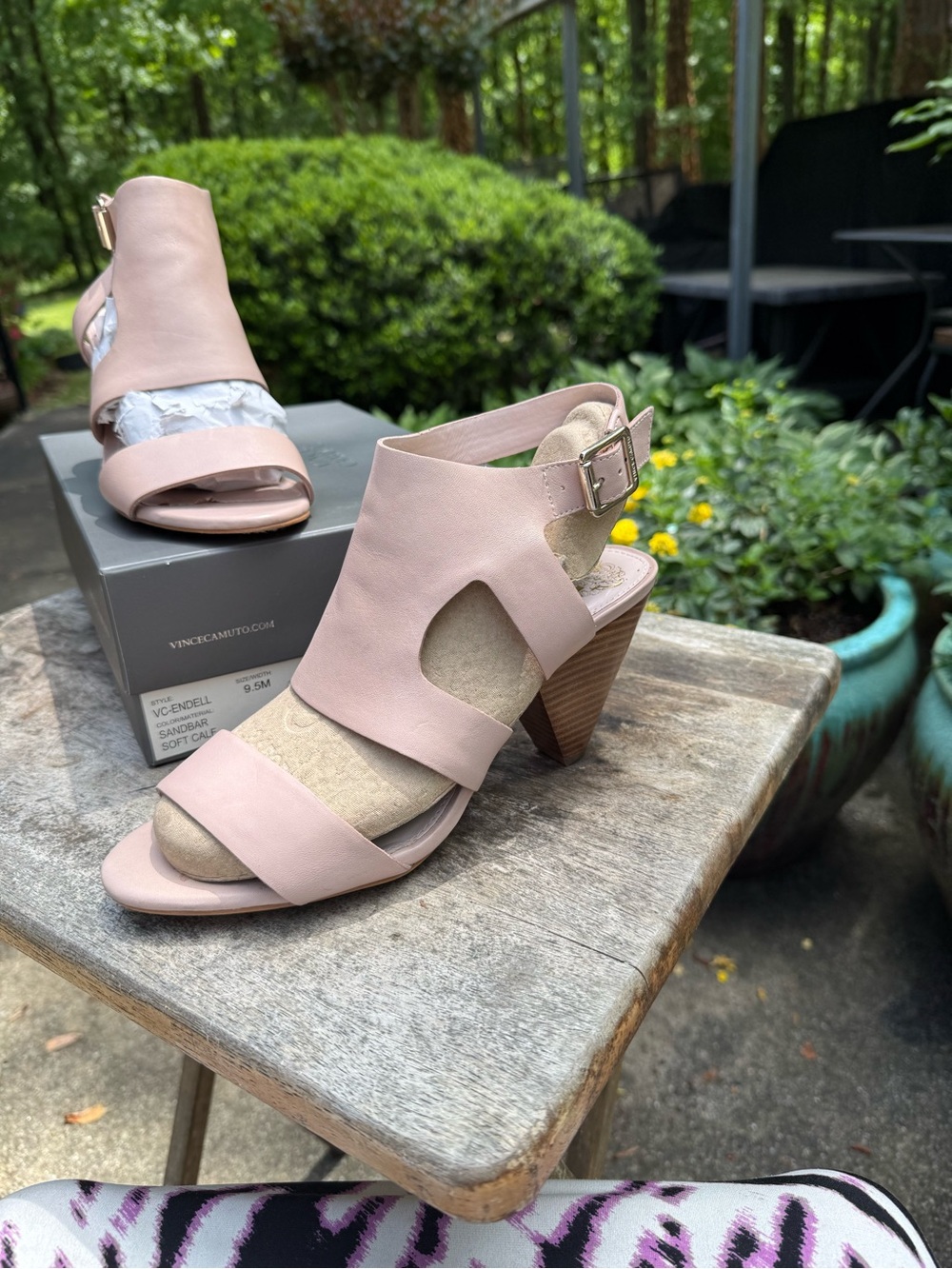 Vince Camuto Blush Sandals